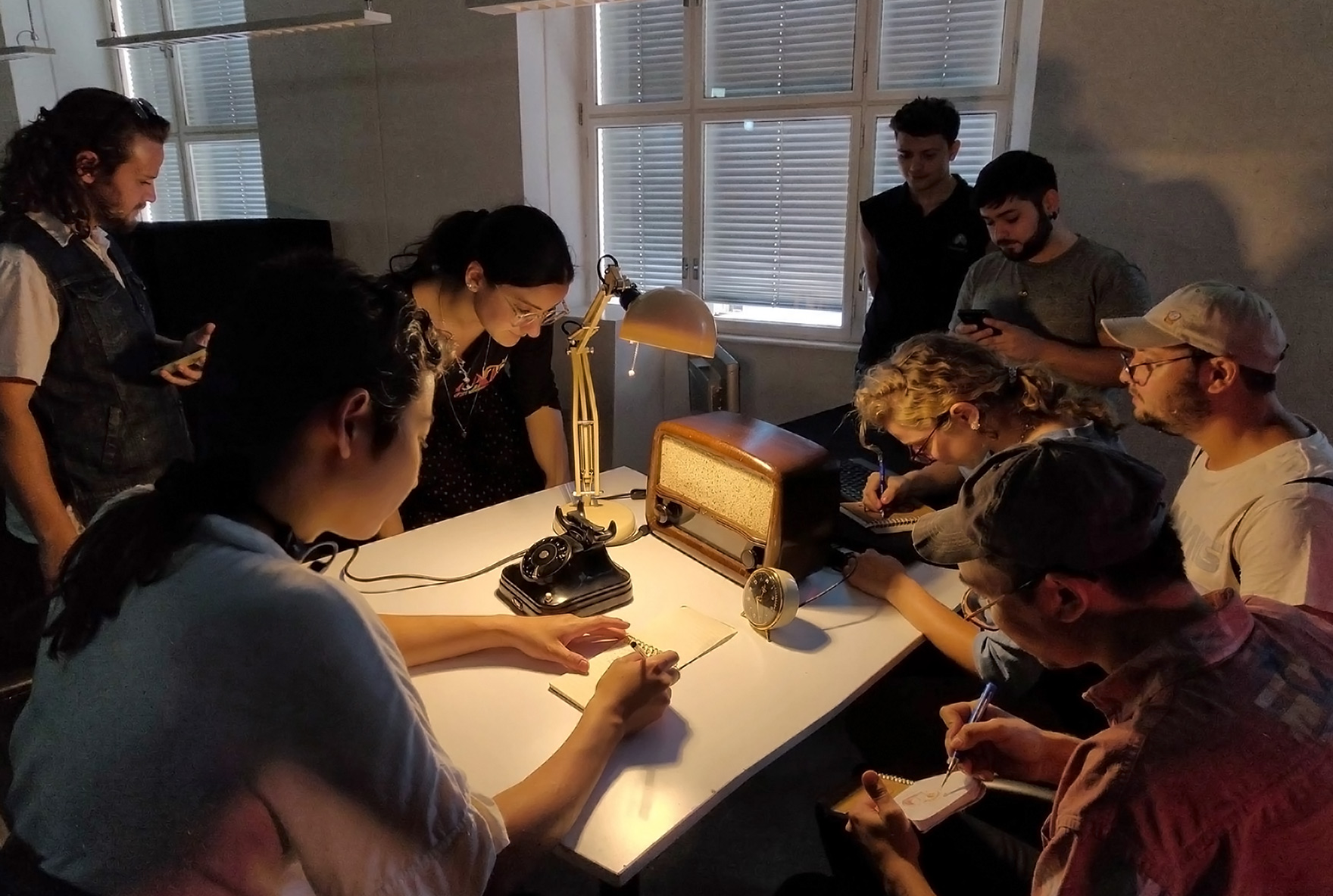 Setup at Angewandte Festival